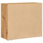 Aparador madera de ingeniería roble artesanal 80x33x70 cm de , Aparadores - Ref: Foro24-857074, Precio: 74,64 €, Descuento: %