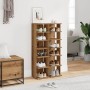 Muebles zapateros 2 uds madera roble artisan 28x27x102 cm de , Zapateros y organizadores de calzado - Ref: Foro24-856667, Pre...