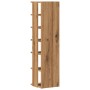 Muebles zapateros 2 uds madera roble artisan 28x27x102 cm de , Zapateros y organizadores de calzado - Ref: Foro24-856667, Pre...