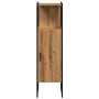 Armario de baño madera ingeniería roble artisan 33x33x120,5 cm de , Tocadores de baño - Ref: Foro24-857707, Precio: 72,96 €, ...