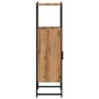 Armario de baño madera ingeniería roble artisan 33x33x120,5 cm de , Tocadores de baño - Ref: Foro24-857707, Precio: 72,96 €, ...