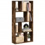 Estantería madera de ingeniería roble ahumado 60x20x120 cm de , Librerías y estanterías - Ref: Foro24-858151, Precio: 60,80 €...