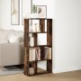 Estantería madera de ingeniería roble ahumado 60x20x120 cm de , Librerías y estanterías - Ref: Foro24-858151, Precio: 60,80 €...