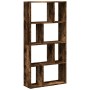 Estantería madera de ingeniería roble ahumado 60x20x120 cm de , Librerías y estanterías - Ref: Foro24-858151, Precio: 60,80 €...