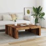 Mesa de centro madera de ingeniería envejecida 100x100x35 cm de , Mesas de centro - Ref: Foro24-856684, Precio: 99,72 €, Desc...