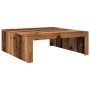 Mesa de centro madera de ingeniería envejecida 100x100x35 cm de , Mesas de centro - Ref: Foro24-856684, Precio: 99,72 €, Desc...