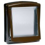 PetSafe Puerta mascotas 2 posiciones 730 pequeña 17,8x15,2 marrón 5018 de , Puertas para animales domésticos - Ref: Foro24-41...