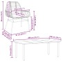 Juego de comedor de jardín 7 pzas con cojines ratán PE marrón de , Conjuntos de jardín - Ref: Foro24-3334560, Precio: 557,34 ...