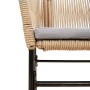 Juego comedor jardín 9 pzas cojines ratán sintético marrón de , Conjuntos de jardín - Ref: Foro24-3334624, Precio: 770,56 €, ...