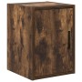 Armarios 2 uds para garaje madera ingeniería roble ahumado | Foro24.es | Tu tienda online para hogar, jardín y más Foro24.es