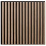 Paneles acústicos de pared 2 uds listones 60,5x60 cm de , Recubrimiento de paredes - Ref: Foro24-42002580, Precio: 50,11 €, D...