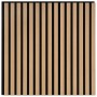 Paneles acústicos de pared 8 uds listones 60,5x60 cm de , Recubrimiento de paredes - Ref: Foro24-42002582, Precio: 150,61 €, ...