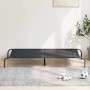 Cama elevada para perros negra 150x90x20 cm textilene y acero de , Camas para perros - Ref: Foro24-42000837, Precio: 32,73 €,...