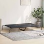 Cama elevada para perros negra 150x90x20 cm textilene y acero de , Camas para perros - Ref: Foro24-42000837, Precio: 32,73 €,...