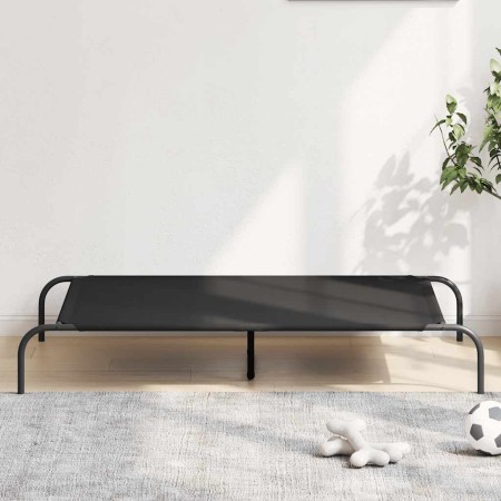 Cama elevada para perros negra 130x80x20 cm tela Oxford y acero de , Camas para perros - Ref: Foro24-42000840, Precio: 28,65 ...