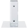 Bases para postes cuadradas 4 uds. Plata 51x51 mm de , Postes de cerca - Ref: Foro24-42000002, Precio: 18,46 €, Descuento: %