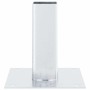 Bases para postes cuadradas 4 uds. Plata 51x51 mm de , Postes de cerca - Ref: Foro24-42000002, Precio: 18,46 €, Descuento: %