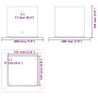 Bases para postes cuadradas 4 uds. Plata 141x141 mm de , Postes de cerca - Ref: Foro24-42000016, Precio: 34,36 €, Descuento: %