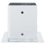 Bases para postes cuadradas 4 uds. Plata 121x121 mm | Foro24.es | Tu tienda online para hogar, jardín y más Foro24.es