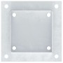 Bases para postes cuadradas 4 uds. Plata 121x121 mm | Foro24.es | Tu tienda online para hogar, jardín y más Foro24.es
