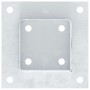 Bases para postes cuadradas 12 uds. Plata 81x81 mm de , Postes de cerca - Ref: Foro24-42000009, Precio: 61,95 €, Descuento: -5%%