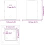 Bases para postes cuadradas 12 uds. Plata 81x81 mm de , Postes de cerca - Ref: Foro24-42000009, Precio: 61,95 €, Descuento: -5%%