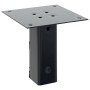 Bases para postes cuadradas 12 uds. Antracita 51x51 mm de , Postes de cerca - Ref: Foro24-42000021, Precio: 61,77 €, Descuent...