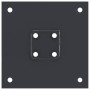 Bases para postes cuadradas 12 uds. Antracita 51x51 mm de , Postes de cerca - Ref: Foro24-42000021, Precio: 61,77 €, Descuent...