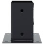 Bases para postes cuadradas 4 uds. Antracita 91x91 mm de , Postes de cerca - Ref: Foro24-42000028, Precio: 28,33 €, Descuento: %