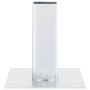 Bases para postes cuadradas 4 uds. Plata 46x46 mm de , Postes de cerca - Ref: Foro24-42000000, Precio: 23,97 €, Descuento: %