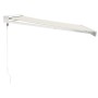 Toldo retráctil aluminio y tela color crema 3x2,5 m de , Toldos - Ref: Foro24-3154526, Precio: 356,14 €, Descuento: %