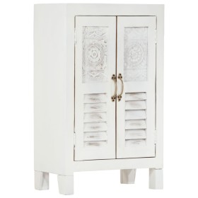 Comprar Aparador madera maciza de acacia blanco