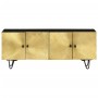 Mueble de TV madera maciza de mango 110x30x45 cm de , Muebles TV - Ref: Foro24-351625, Precio: 249,96 €, Descuento: -5%%
