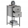 Mesita de noche madera de ingeniería gris Sonoma 32x42x70 cm de , Mesitas de noche - Ref: Foro24-826099, Precio: 54,80 €, Des...