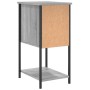 Mesita de noche madera de ingeniería gris Sonoma 32x42x70 cm de , Mesitas de noche - Ref: Foro24-826099, Precio: 54,80 €, Des...