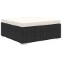 Set de muebles de jardín 9 pzas y cojines ratán sintético negro de , Conjuntos de jardín - Ref: Foro24-46774, Precio: 822,99 ...
