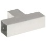 Conectores de postes en T 4 uds metal galvanizado 81x81 mm de , Postes de cerca - Ref: Foro24-145464, Precio: 63,53 €, Descue...