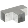 Conector de postes en forma de T metal galvanizado 101x101 mm de , Postes de cerca - Ref: Foro24-145479, Precio: 36,03 €, Des...
