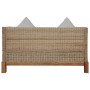 Juego de sofás con cojines 2 piezas ratán natural de , Sofás - Ref: Foro24-278615, Precio: 1,00 €, Descuento: %
