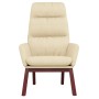 Sillón de relax de tela color crema de , Sillones - Ref: Foro24-341161, Precio: 126,05 €, Descuento: -5%%
