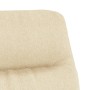 Sillón de relax de tela color crema de , Sillones - Ref: Foro24-341161, Precio: 126,05 €, Descuento: -5%%