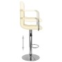 Taburetes de cocina 2 unidades cuero sintético color crema de , Taburetes de cocina - Ref: Foro24-334597, Precio: 131,81 €, D...