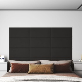 Paneles de pared 12 uds terciopelo negro 60x30 cm 2,16 m² de , Recubrimiento de paredes - Ref: Foro24-343868, Precio: 69,28 €...