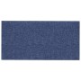 Paneles de pared 12 uds tela azul 60x30 cm 2,16 m² de , Recubrimiento de paredes - Ref: Foro24-343854, Precio: 72,43 €, Descu...