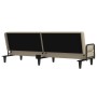 Sofá cama con reposabrazos tela color crema de , Sofás - Ref: Foro24-351940, Precio: 262,76 €, Descuento: -5%%