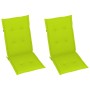 Sillas reclinables jardín y cojines 2 uds madera maciza acacia de , Sillas de jardín - Ref: Foro24-3064709, Precio: 171,15 €,...