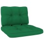 Silla de jardín y cojines verde madera pino impregnada de , Sillas de jardín - Ref: Foro24-3065746, Precio: 174,16 €, Descuen...