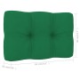 Silla de jardín y cojines verde madera pino impregnada de , Sillas de jardín - Ref: Foro24-3065746, Precio: 174,16 €, Descuen...