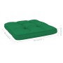 Silla de jardín y cojines verde madera pino impregnada de , Sillas de jardín - Ref: Foro24-3065746, Precio: 174,16 €, Descuen...