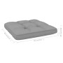 Sillas de jardín cojines 2 uds gris madera de pino impregnada de , Sillas de jardín - Ref: Foro24-3065790, Precio: 406,49 €, ...